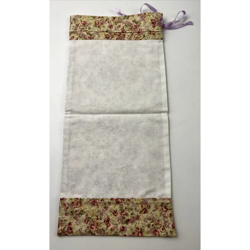 Needle Point - Flower Designs Gift/Goodie Bags Lot of 2